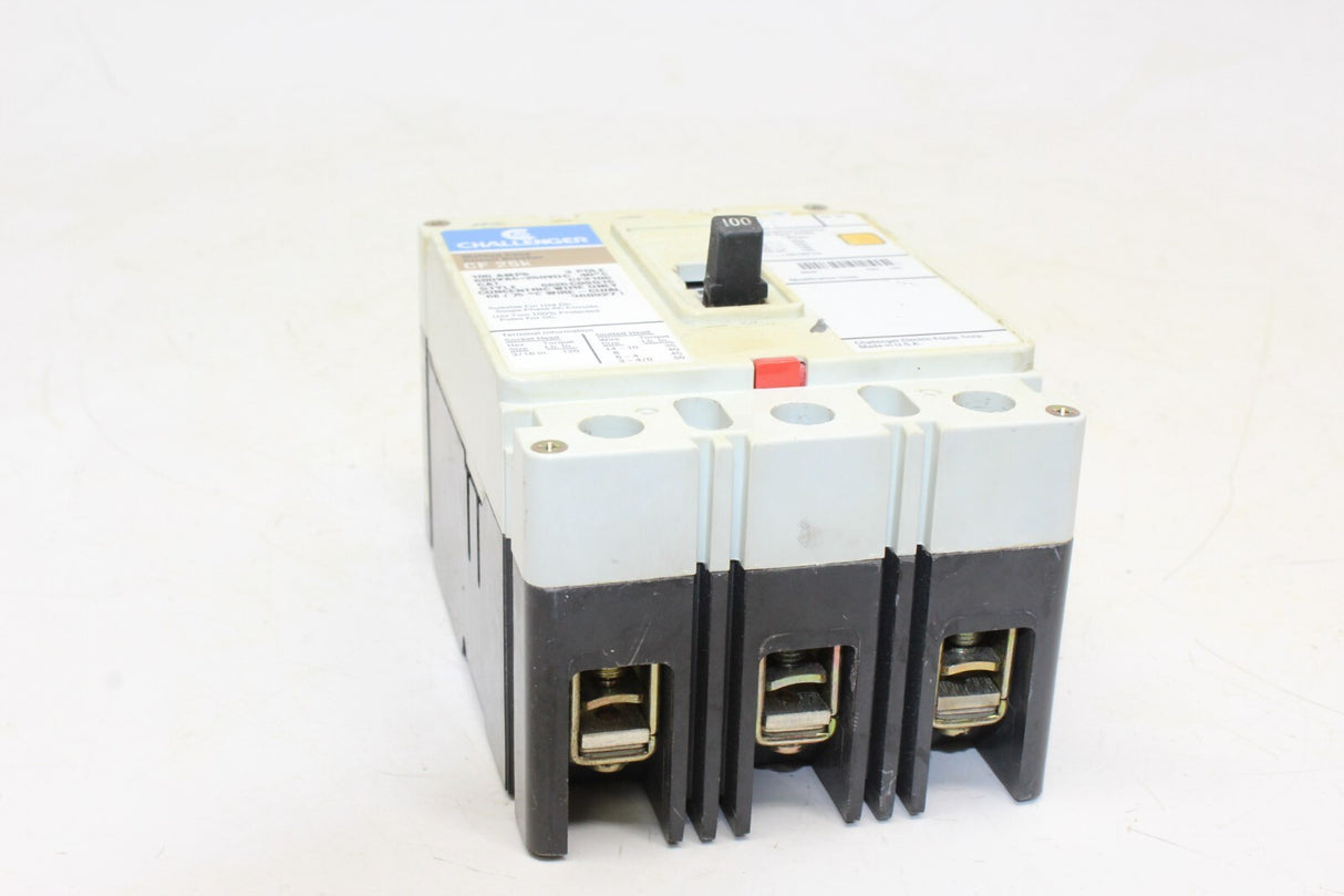 Challenger Circuit Breaker 100 Amp 3 Pole CF3100 CF 25K