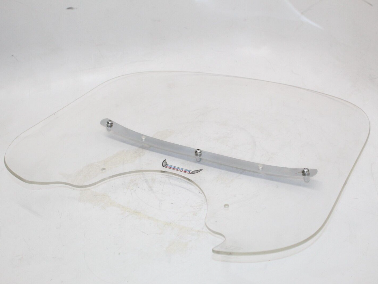 Slipstreamer - SS-30-17C Classic Windshield 17" Clear With Chrome Hardware