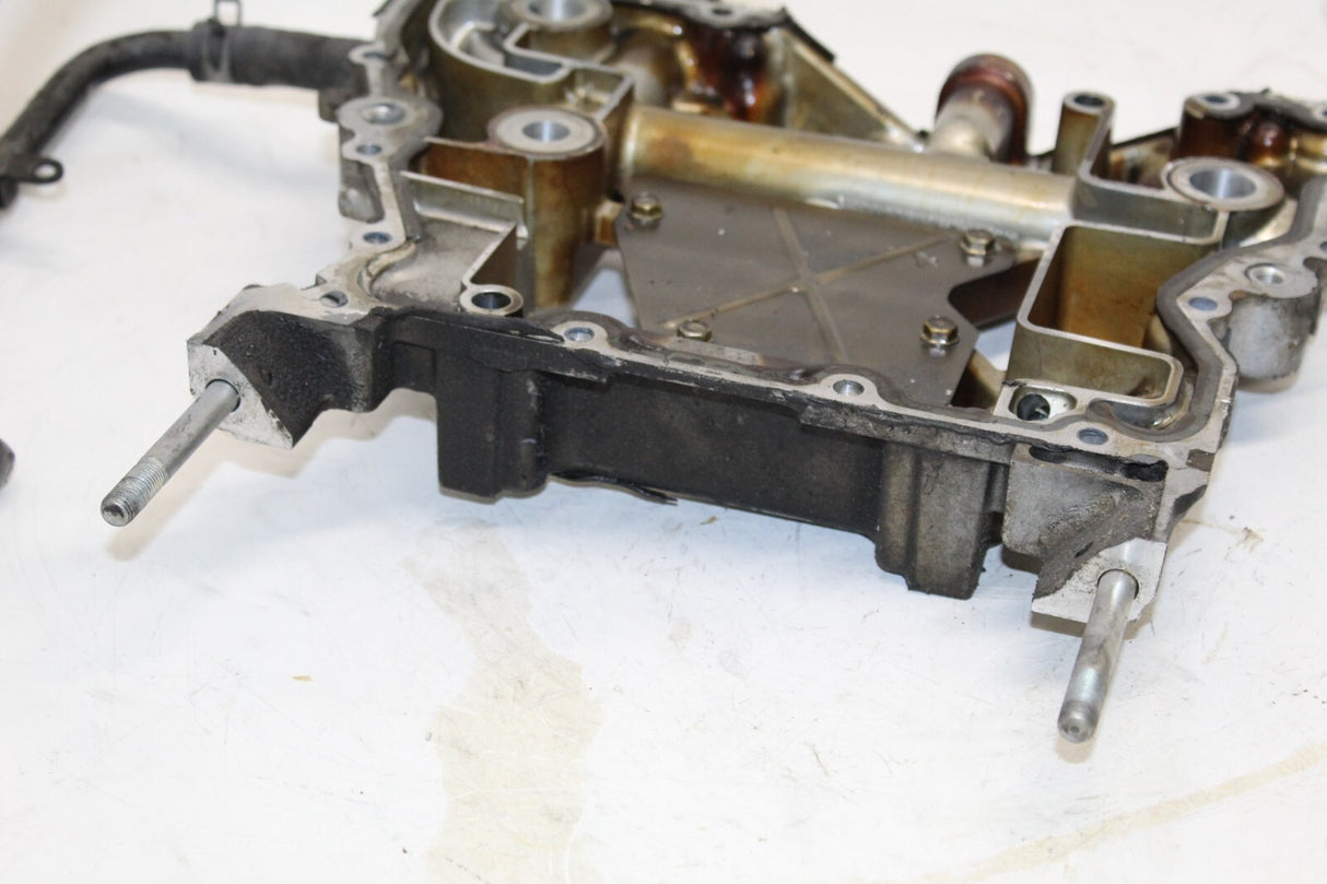 2011 Subaru Forester 2.5l W/o Turbo Engine Upper Oil Pan Housing Block OEM