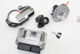 2016 BMW S1000XR OEM IGNITION LOCK SWITCH SET ECU Control Module Gauge Cluster
