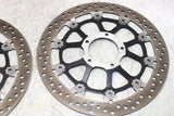 14-15 DUCATI 899 PANIGALE FRONT LEFT RIGHT BRAKE ROTORS DISCS