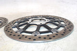 14-15 DUCATI 899 PANIGALE FRONT LEFT RIGHT BRAKE ROTORS DISCS