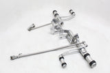 07 HARLEY-DAVIDSON SPORTSTER 883 XL883L LEFT RIGHT REARSET W BRAKE PEDAL SHIFTER