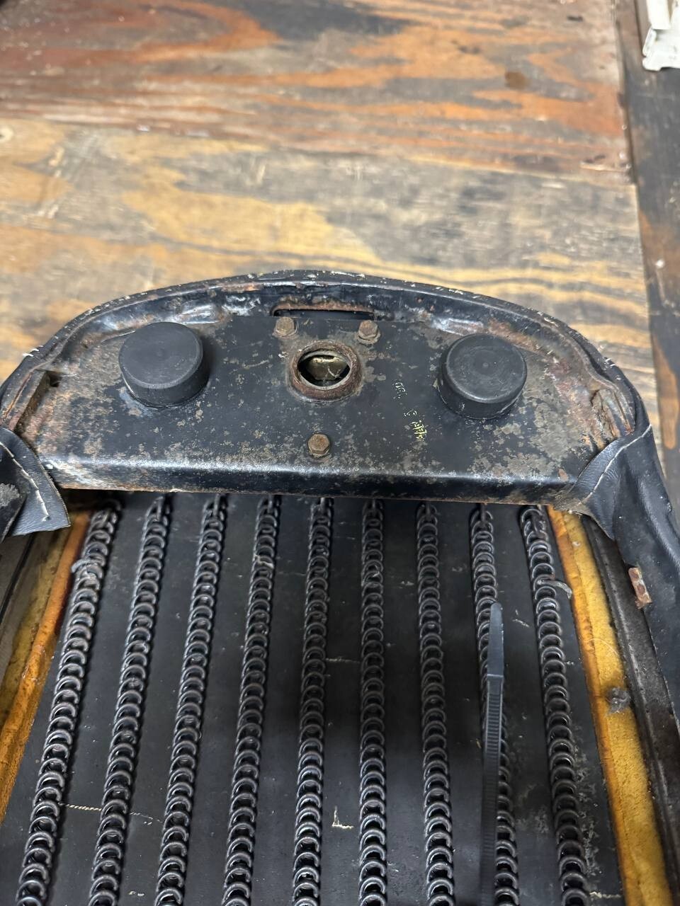 1980 Piaggio Vespa 250 Front Drivers Seat Pad Saddle Pillion OEM