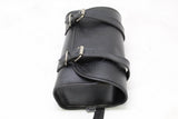 Vinyl Leather Motorcycle Medium Satchel Luggage Tool Bag Yamaha Suzuki Kawasaki