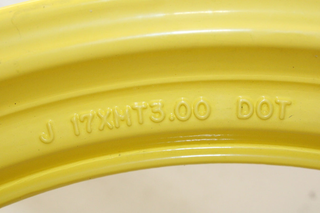 1990 Yamaha FZR600R Yellow Front Wheel Rim