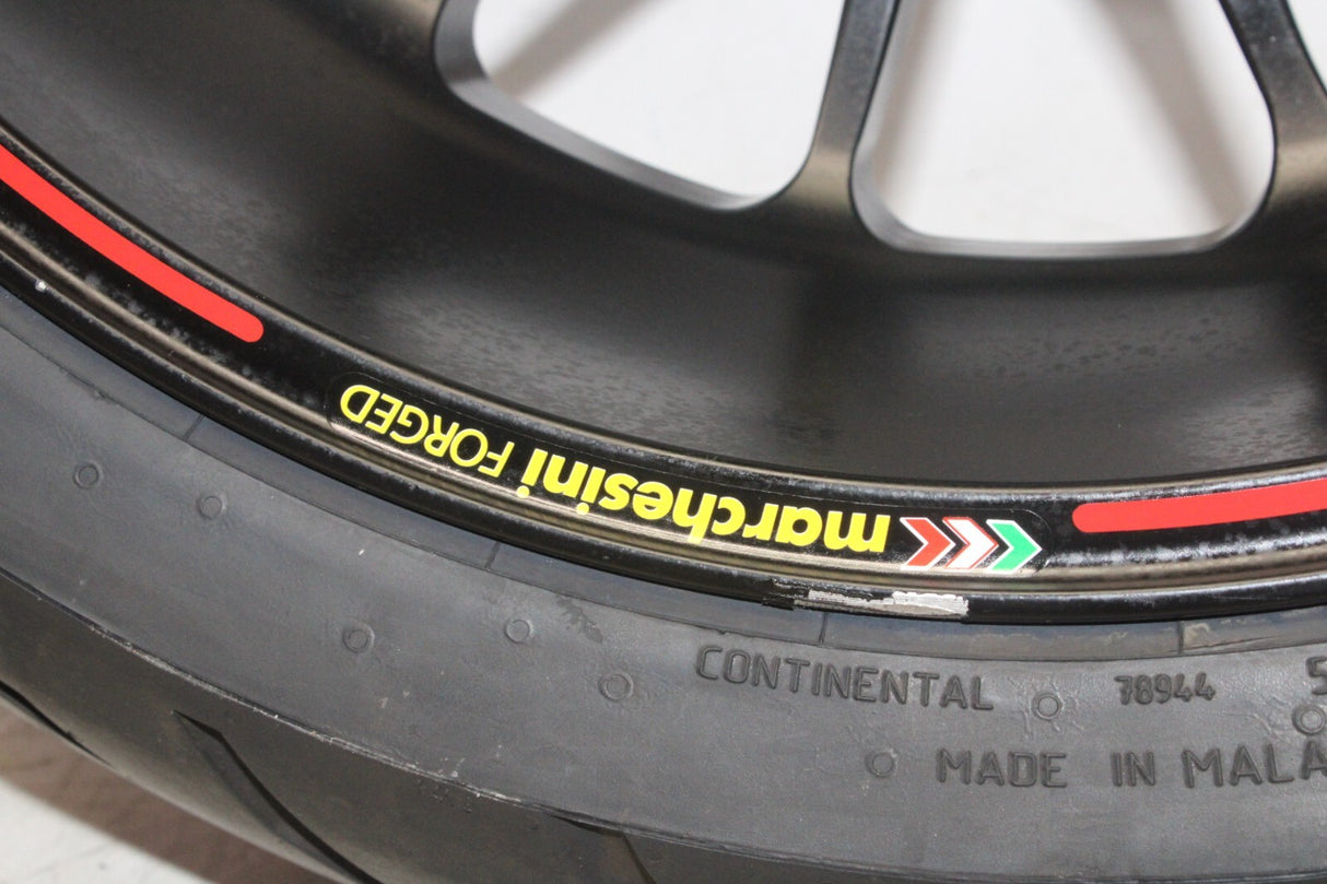 2013 Ducati Hypermotard Marchesini Forged Rear Back Wheel Rim Tire