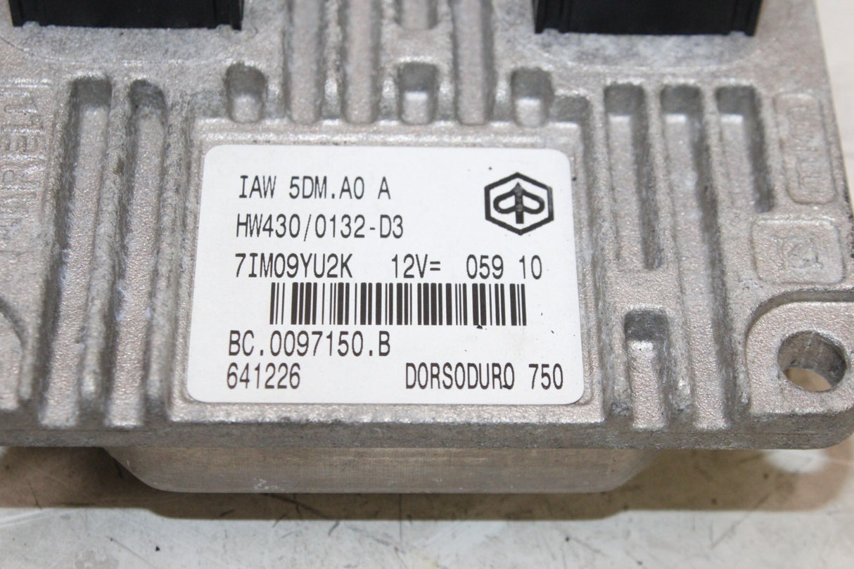 09-16 APRILIA DORSODURO 750 OEM ECU ENGINE CONTROL MODULE