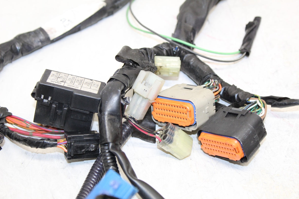 08-09 Suzuki Gsxr600 Main Engine Wiring Harness Motor Wire Loom OEM