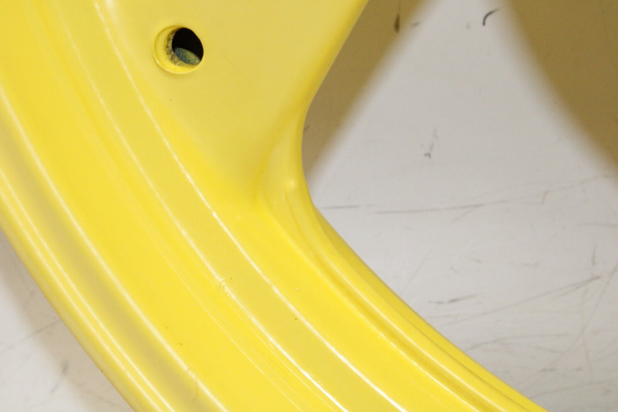 1990 Yamaha FZR600R Yellow Front Wheel Rim