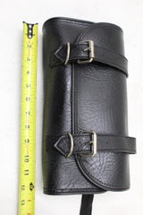 Vinyl Leather Motorcycle Medium Satchel Luggage Tool Bag Yamaha Suzuki Kawasaki