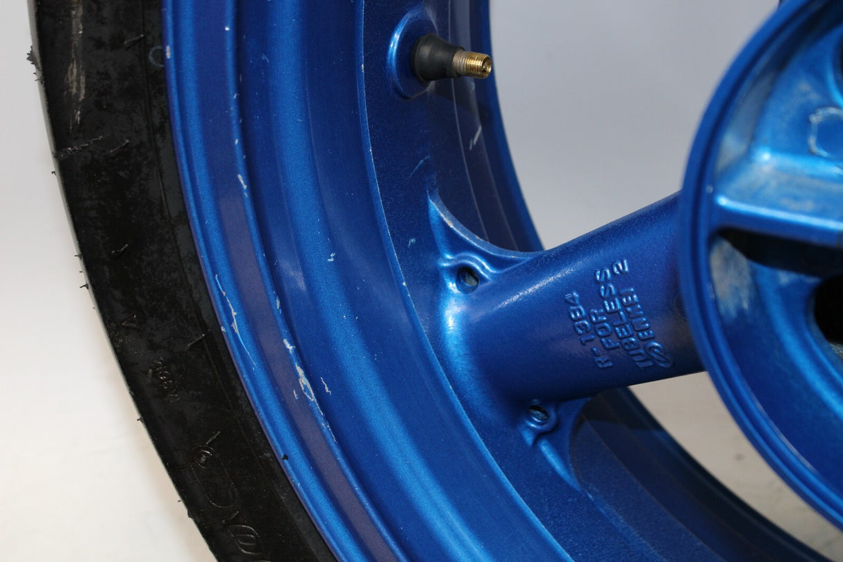 2001 KAWASAKI NINJA ZX6R REAR WHEEL RIM WITH TIRE