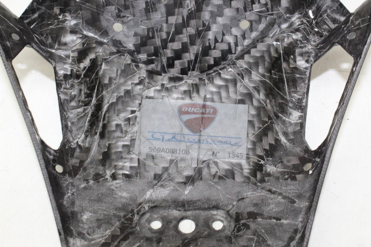 DUCATI MULTISTRADA 1200 OEM CARBON RACING NUMBER PLATE HOLDER