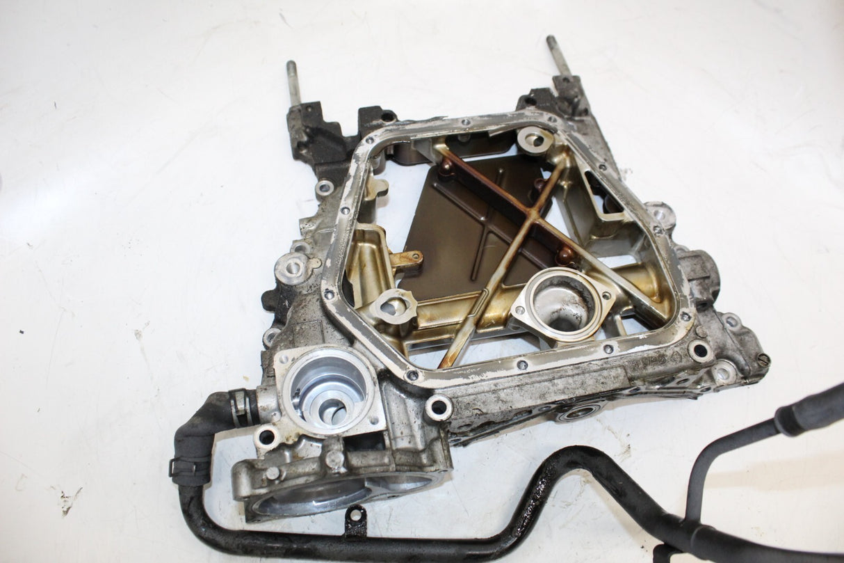2011 Subaru Forester 2.5l W/o Turbo Engine Upper Oil Pan Housing Block OEM