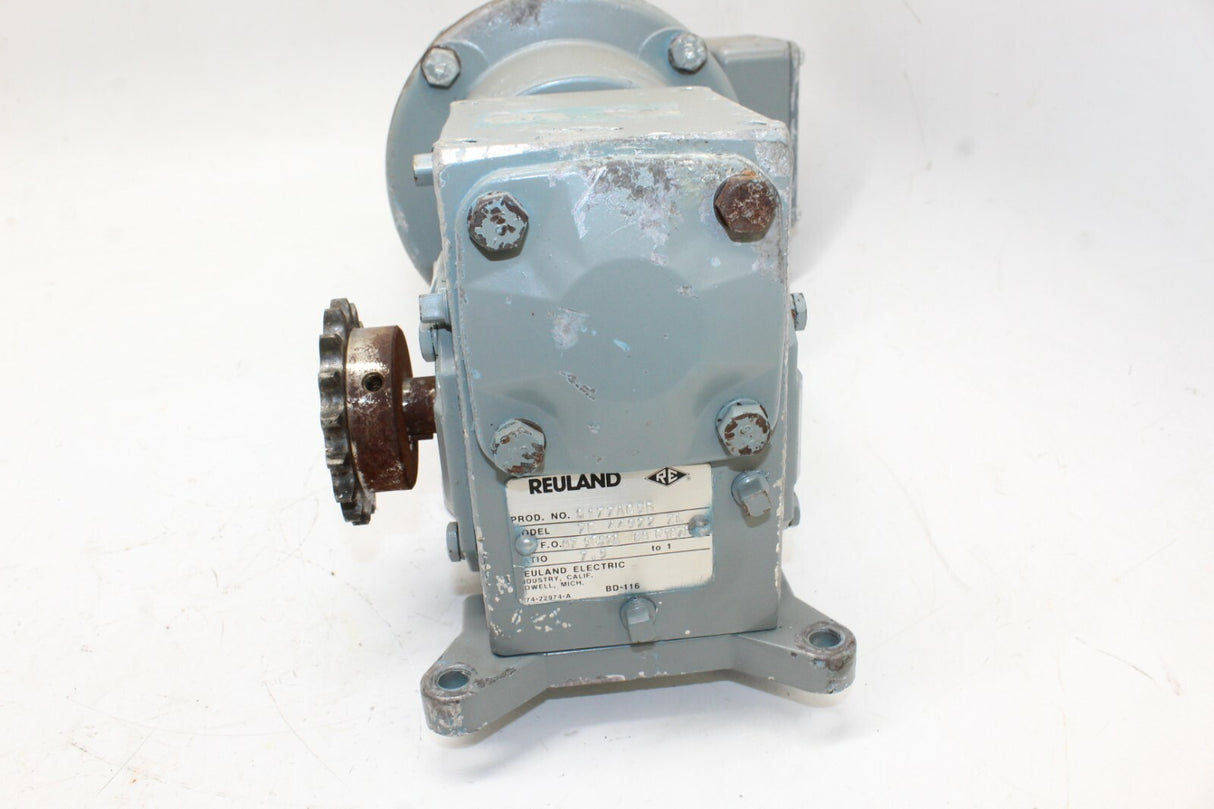 Reuland Electric Servo Motor PUMP S177AC5B