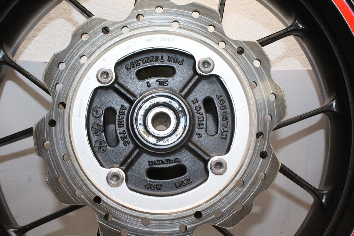 2015 Honda Cbr500r Rear Wheel Back Rim With Tire & Rotor