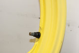 1990 Yamaha FZR600R Yellow Front Wheel Rim
