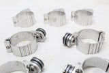 Adjustable Motorcycle Fairing Mounting Fork Clamps Aluminum