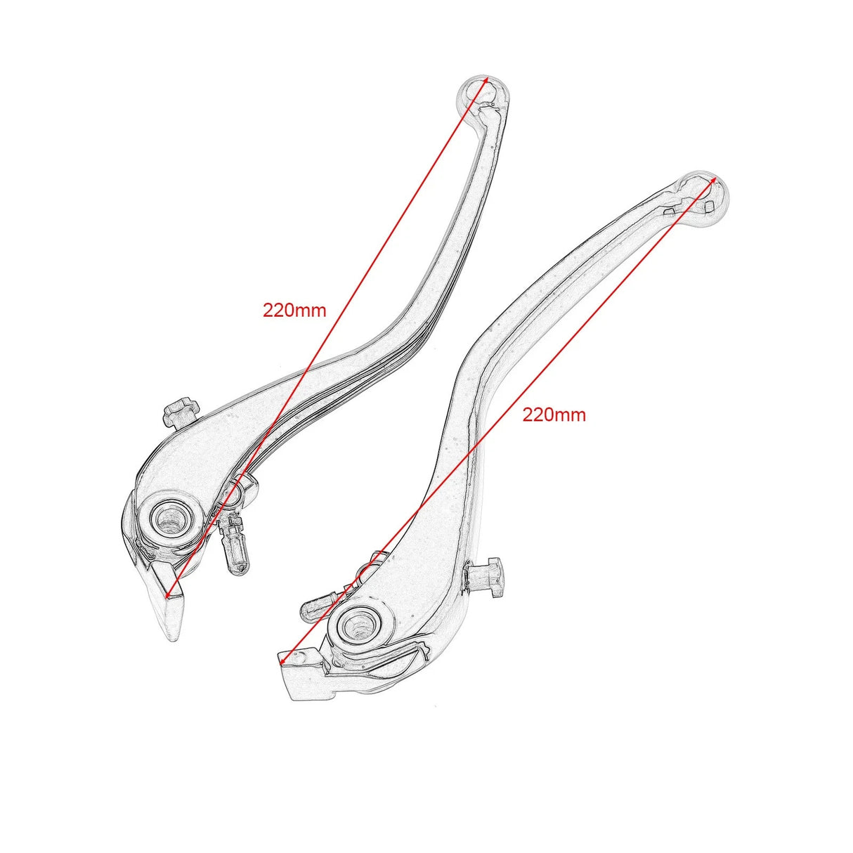 Brake Clutch Levers For Ducati 1098 999 S/R Diavel Multistrada 1200 Panigale V4