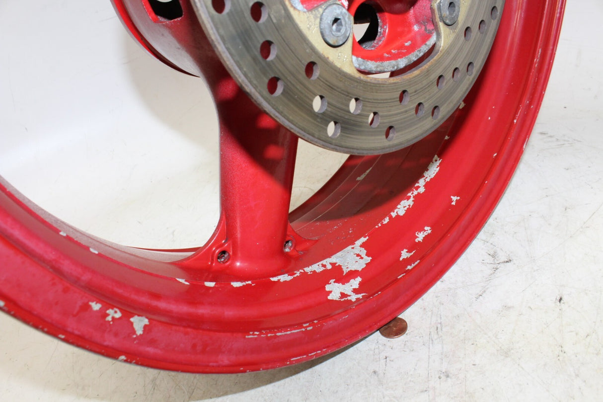 2002 Kawasaki Ninja Zx6r Zx600j Rear Wheel Back Rim 17"X5.5