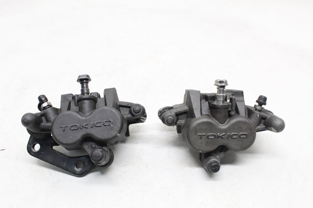 2014 KAWASAKI NINJA 650 EX650F OEM RIGHT LEFT FRONT BRAKE CALIPER PAIR CALIPERS