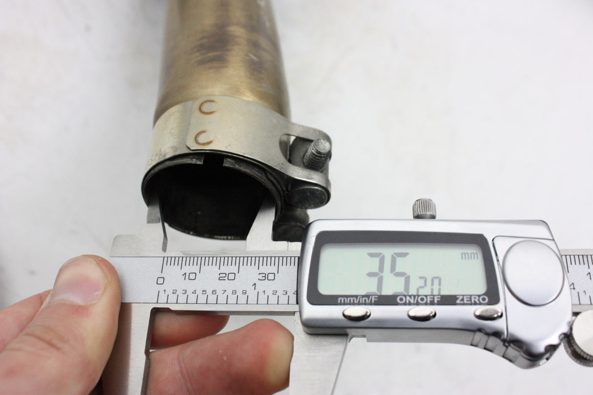 13-17 KAWASAKI NINJA 300 EX300A EXHAUST PIPE MUFFLER TWO BROTHERS