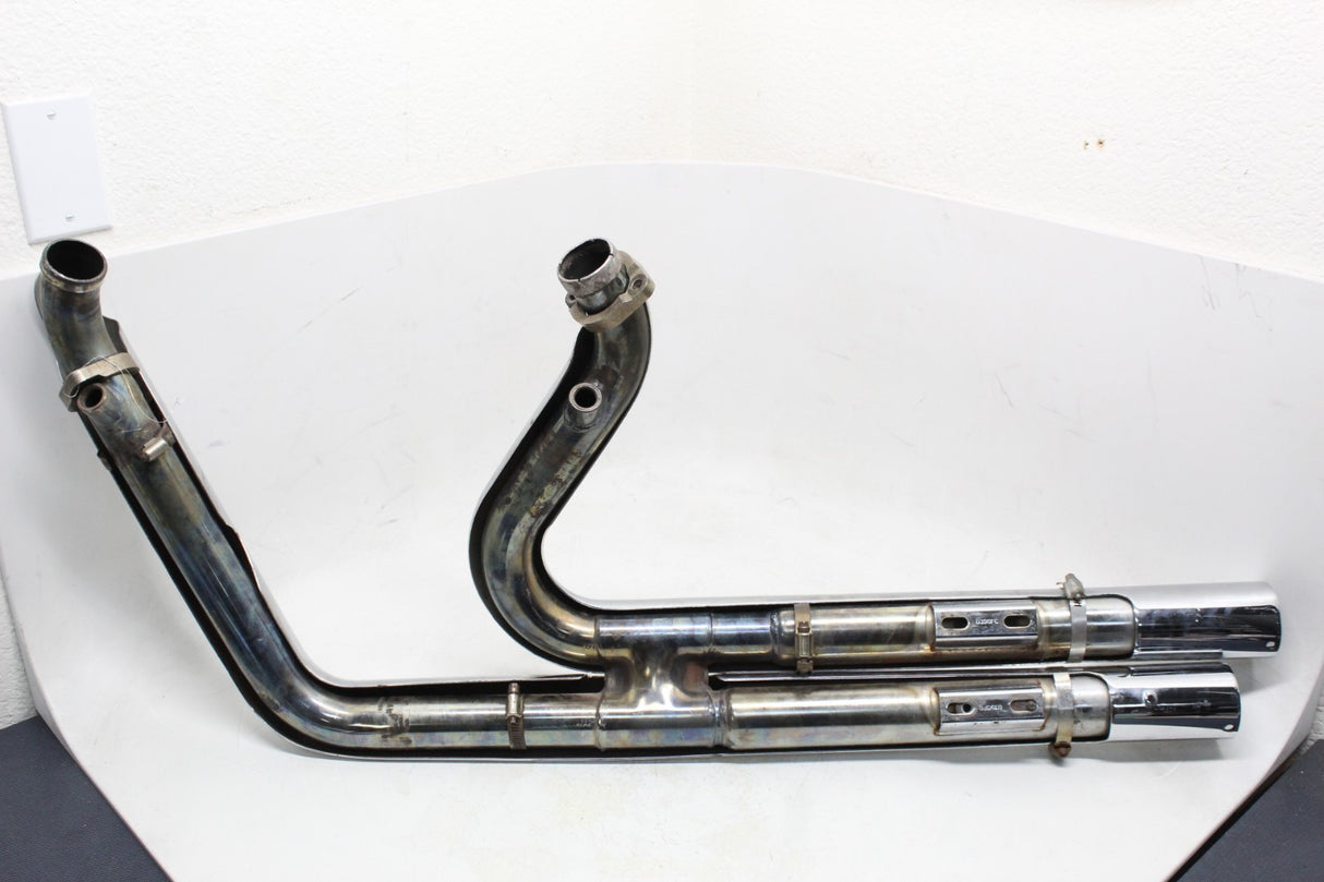 2006 HARLEY-DAVIDSON DYNA WIDE GLIDE FXDWGI FULL EXHAUST SYSTEM Vance & Hines