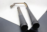 MUTAZU Black Slip-On Mufflers Exhaust Harley Touring