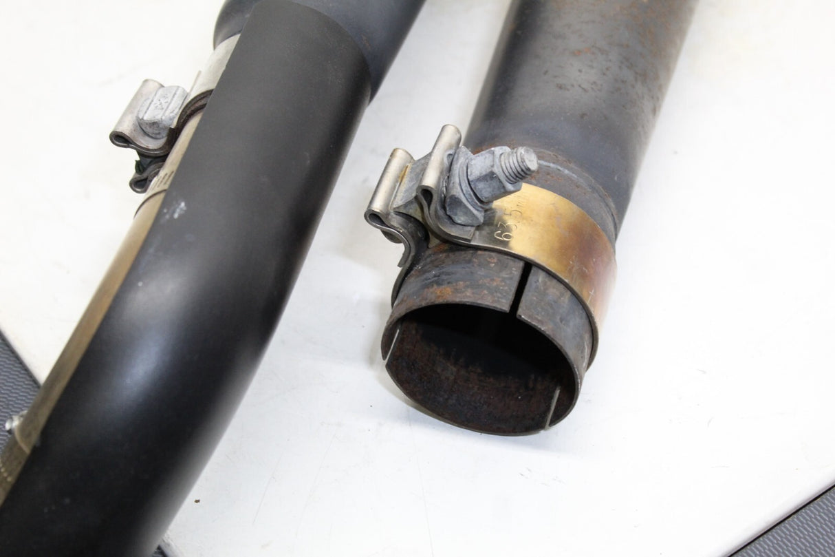 MUTAZU Black Slip-On Mufflers Exhaust Harley Touring