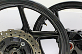08-12 Ninja 250 Ex250 250r Front-Rear Wheel Rims Straight Set