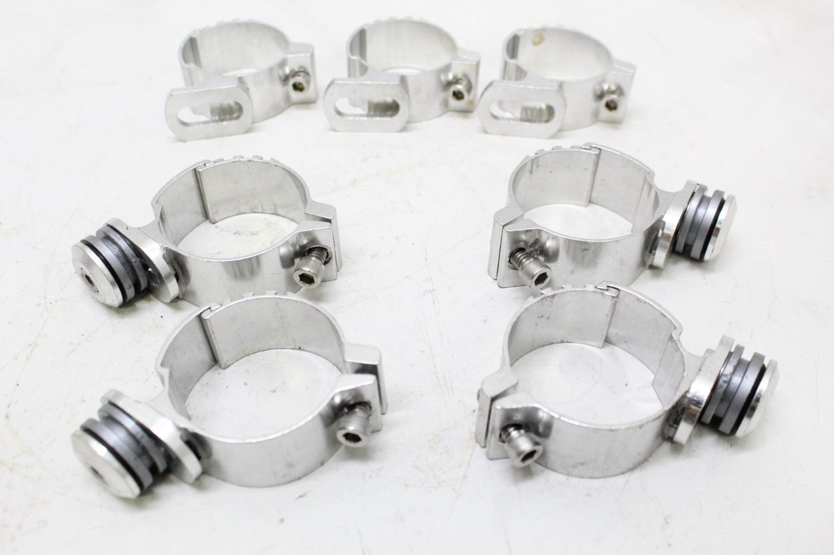 Adjustable Motorcycle Fairing Mounting Fork Clamps Aluminum
