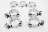 Adjustable Motorcycle Fairing Mounting Fork Clamps Aluminum