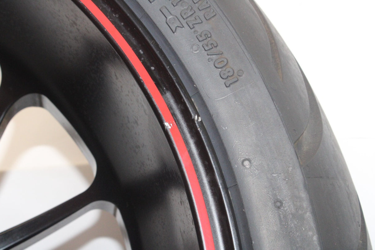 2013 Ducati Hypermotard Marchesini Forged Rear Back Wheel Rim Tire