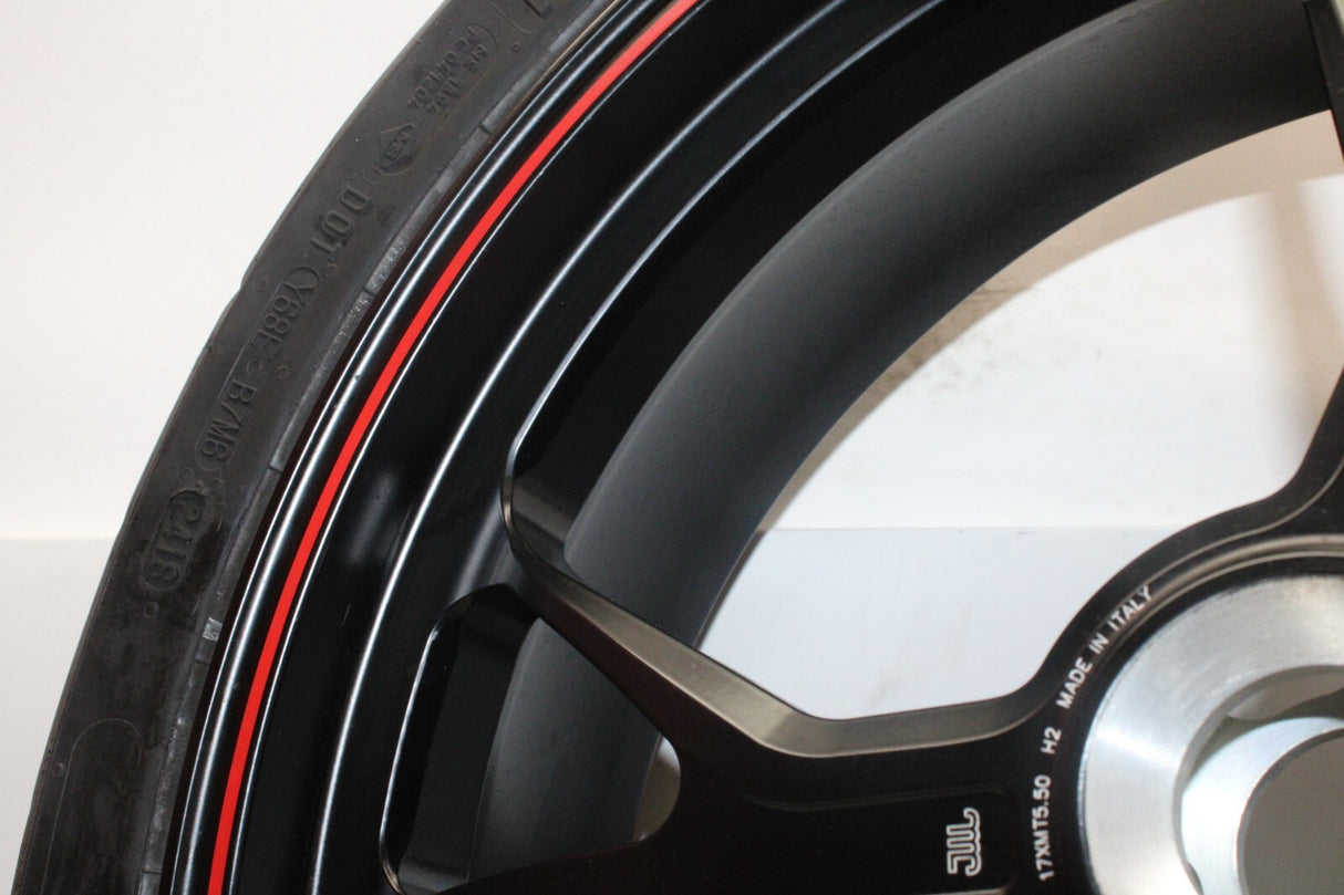 2013 Ducati Hypermotard Marchesini Forged Rear Back Wheel Rim Tire