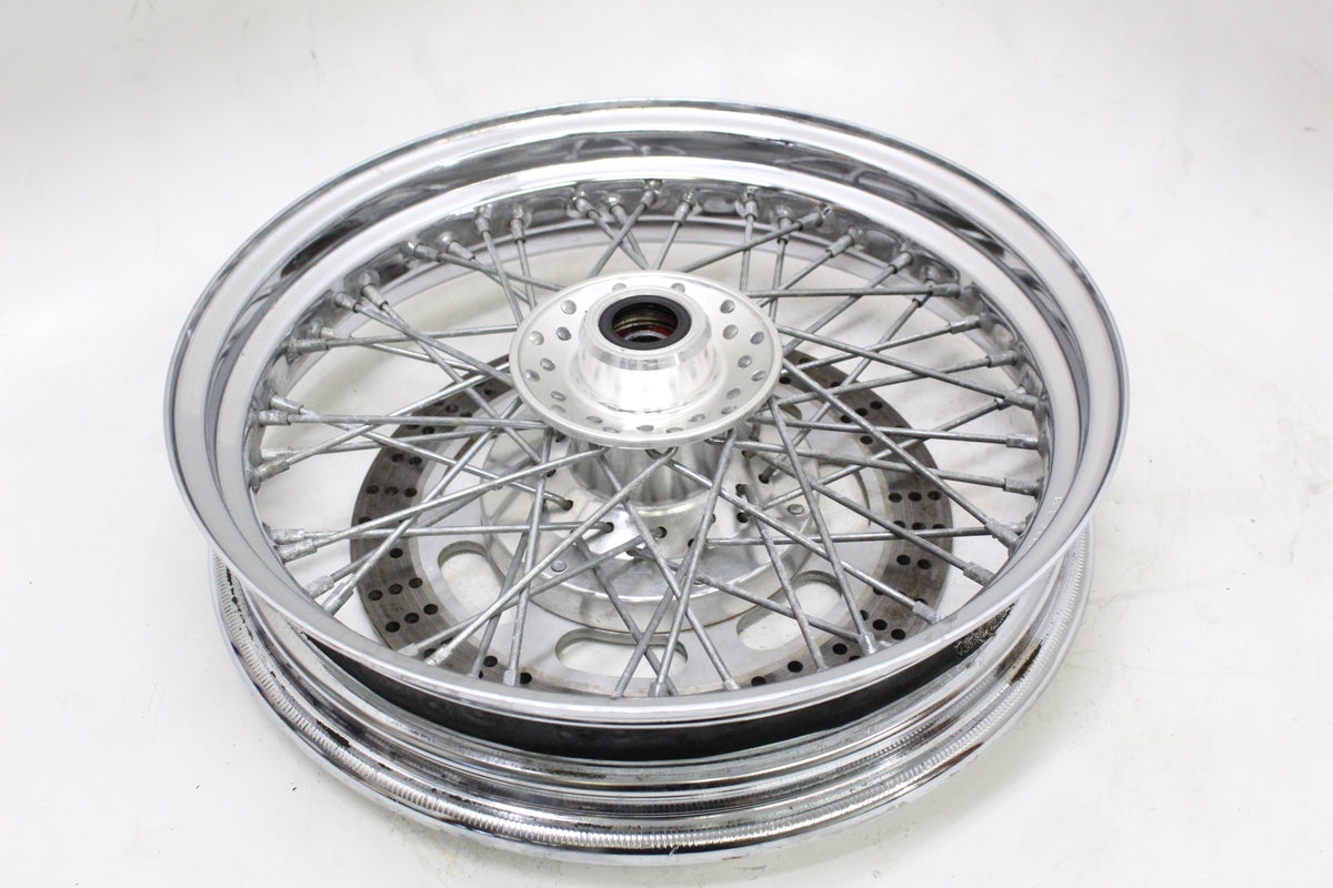 2005 KAWASAKI VULCAN 1500 VN1500 OEM FRONT SPOKE WHEEL RIM BRAKE ROTOR