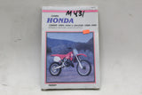 Honda CR80R 1989-1996 CR125R 1989-1991 Clymer Service Repair Manual