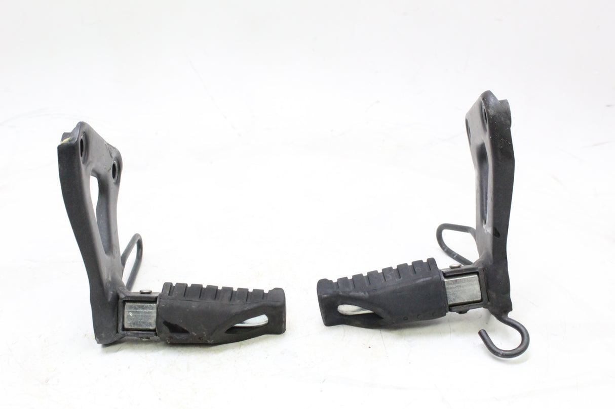 2011 KAWASAKI KLR650 OEM REAR PASSENGER FOOT PEGS BRACKETS PAIR