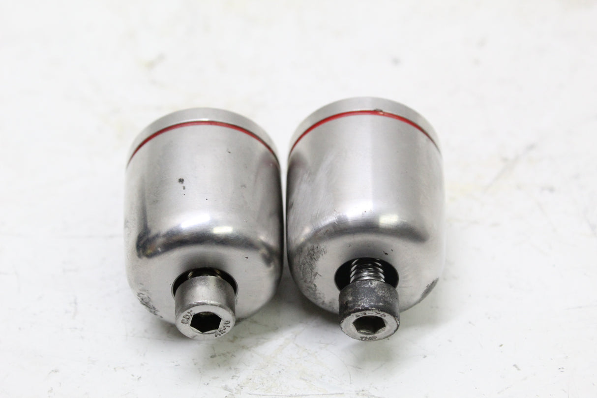 2000 BMW R1100RT OEM HANDLEBAR BAR END WEIGHTS CAPS PAIR