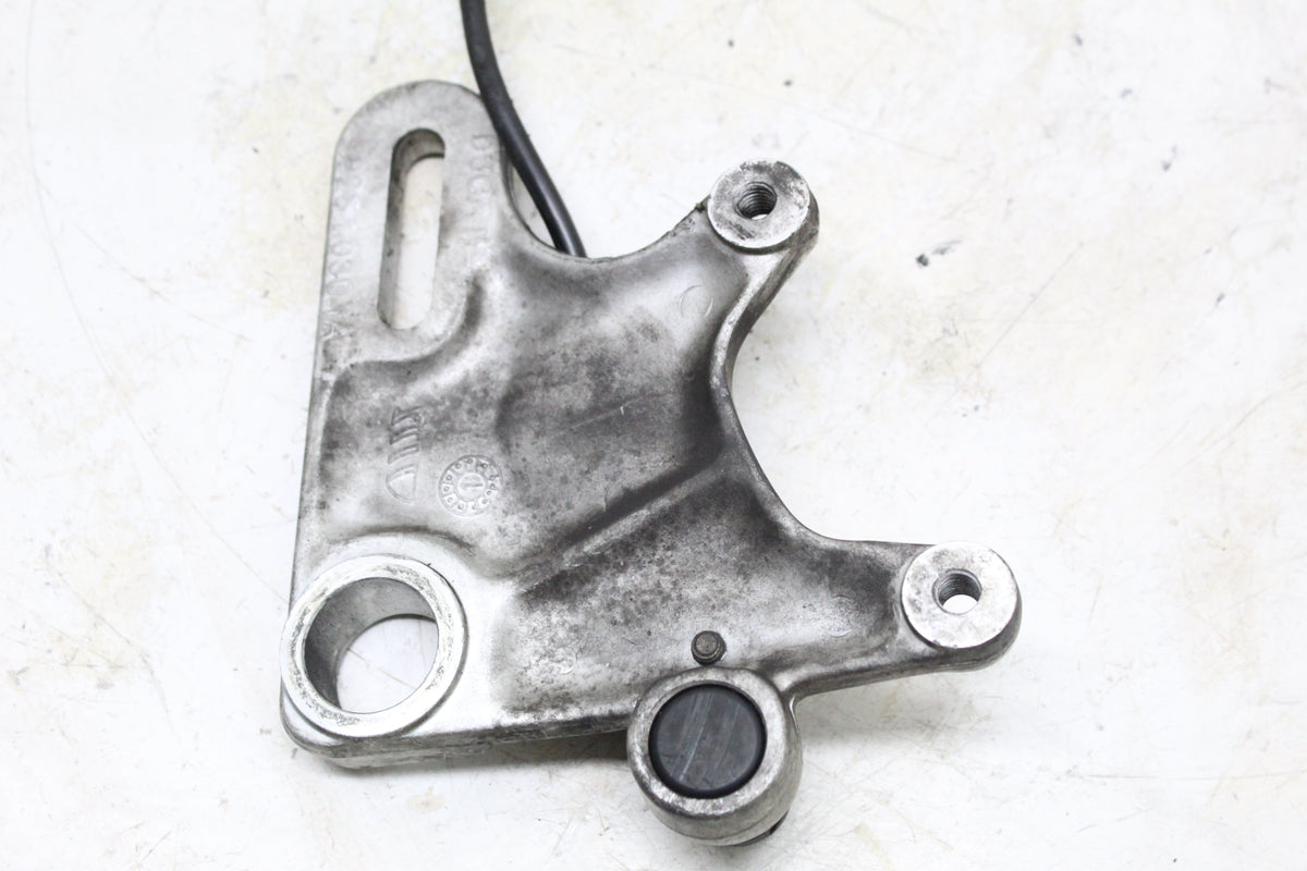 2002 Ducati Monster 620 M620 OEM Rear Caliper Bracket With Speed Sensor