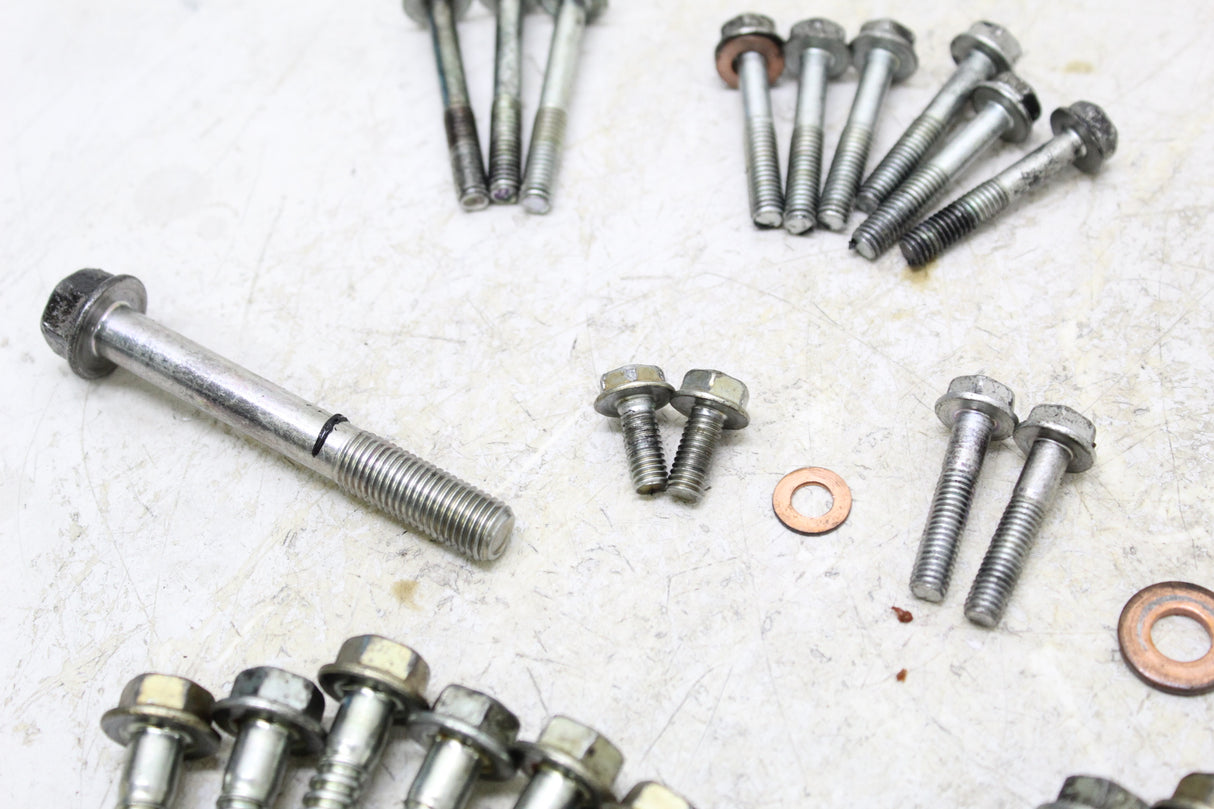 2007 Honda CBR600RR OEM ENGINE MOUNTING BOLTS HARDWARE MOTOR SCREWS