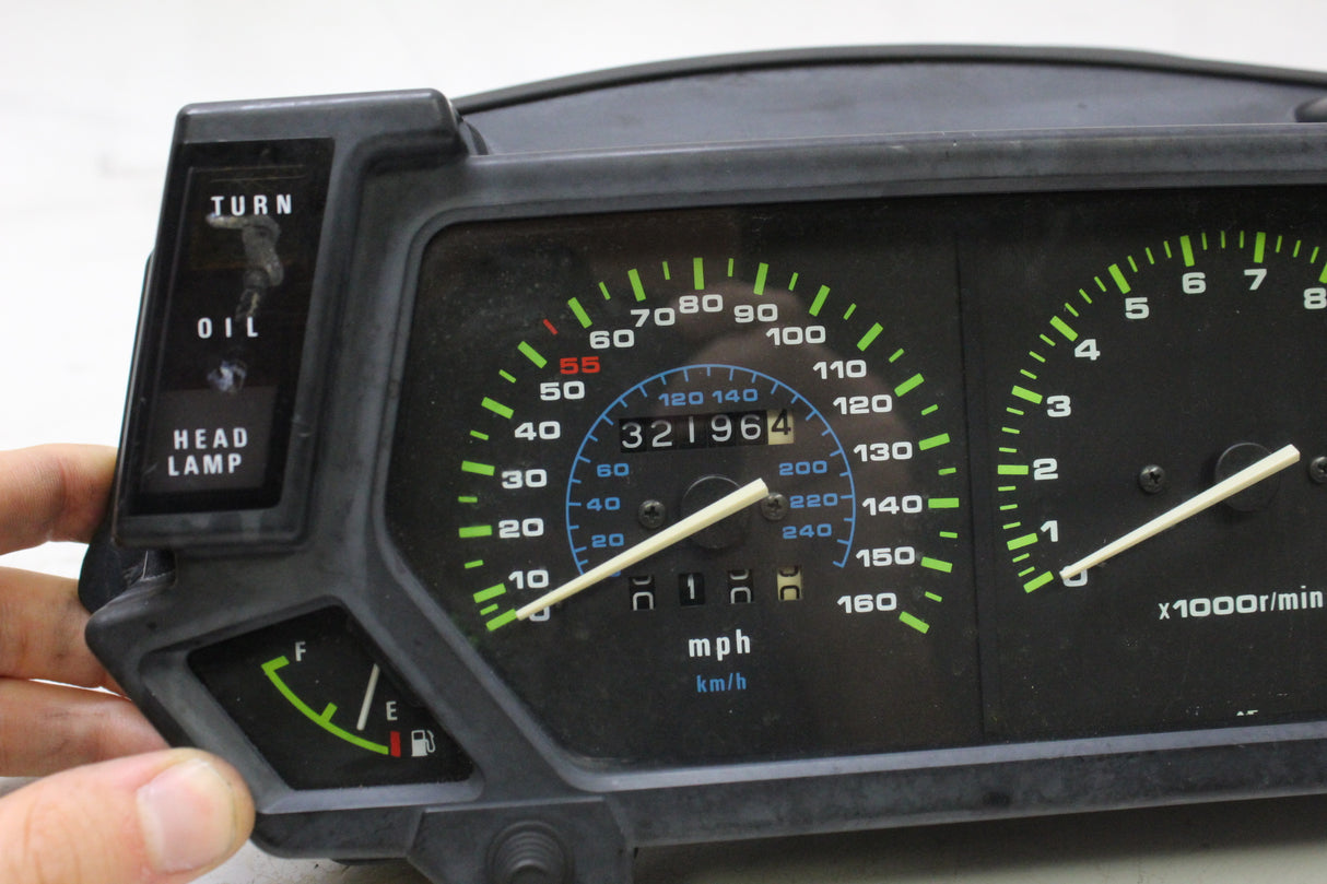 1992 KAWASAKI NINJA 600 ZX600 OEM SPEEDOMETER TACHOMETER GAUGE CLUSTER