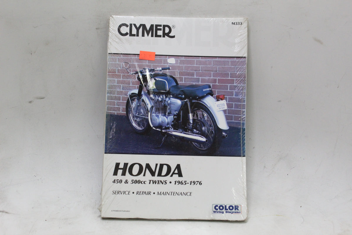 1965-1976 Honda CB450 CL450 CB500T Twins Clymer Service Repair Manual