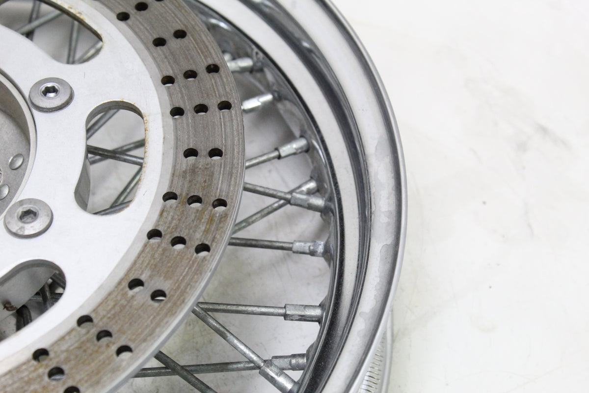 2005 KAWASAKI VULCAN 1500 VN1500 OEM FRONT SPOKE WHEEL RIM BRAKE ROTOR
