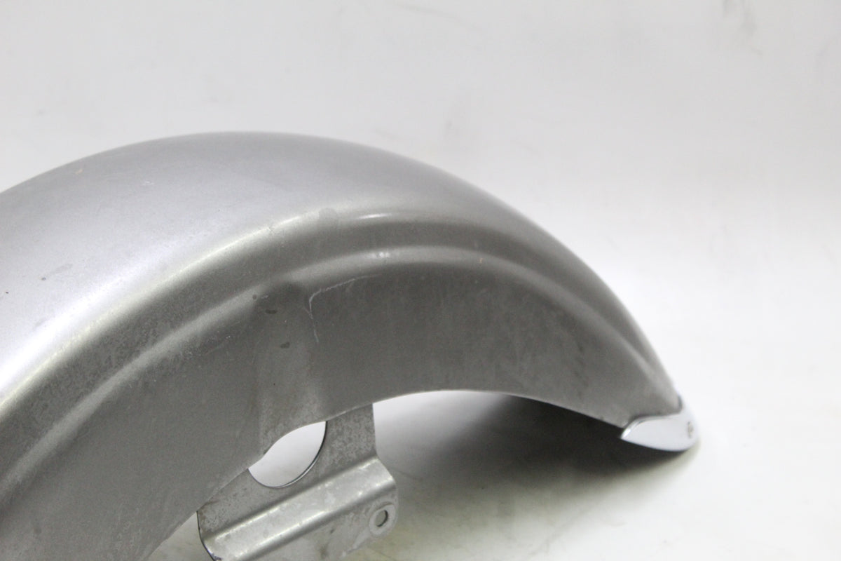 2005 KAWASAKI VULCAN 1500 VN1500 OEM FRONT FENDER SILVER CHROME TRIM