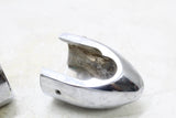 2005 KAWASAKI VULCAN 1500 VN1500 Chrome Bullet Front Axle Nut Covers Pair
