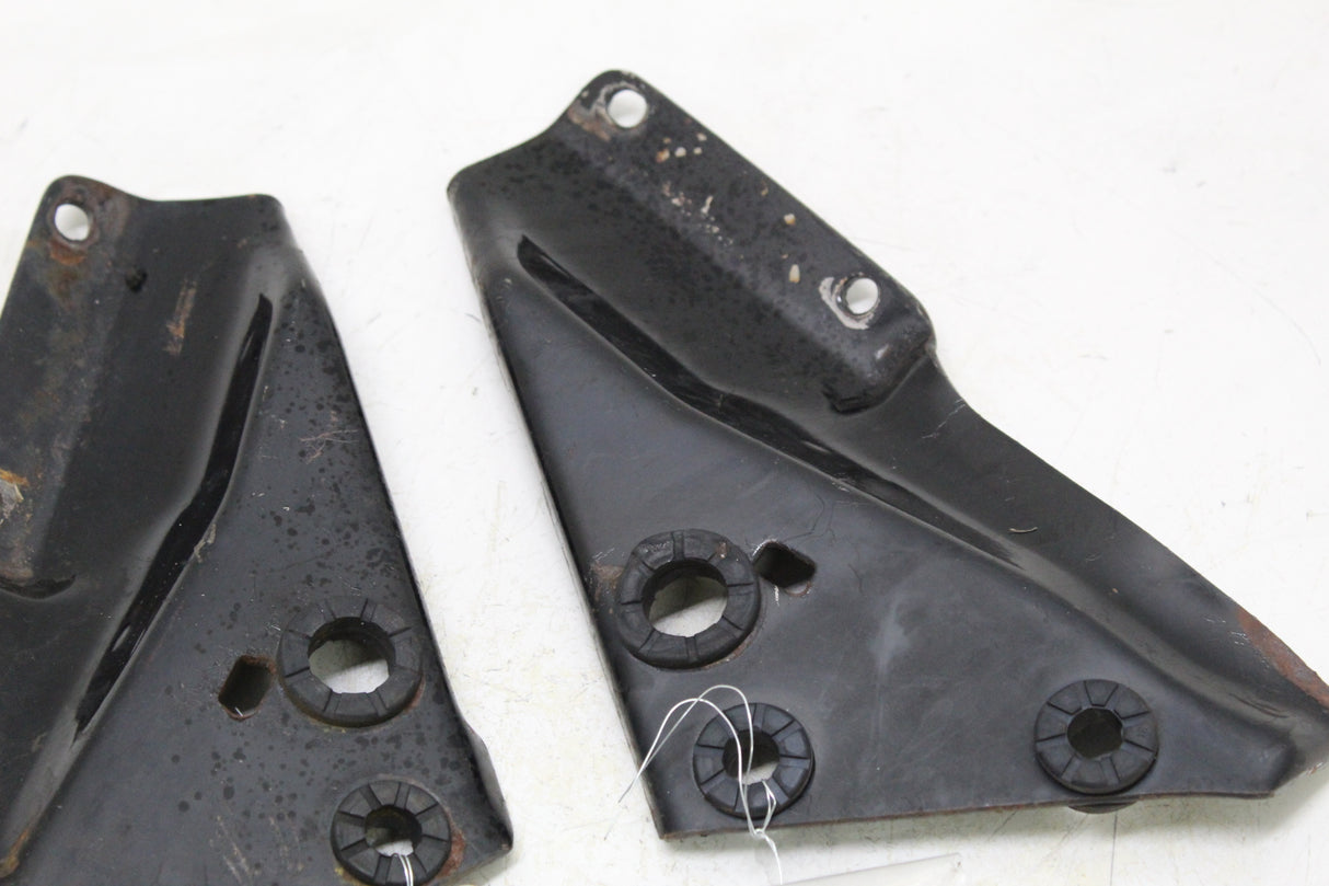 2003 HONDA REBEL 250 CMX250C OEM LEFT RIGHT EXHAUST MUFFLER MOUNT BRACKETS