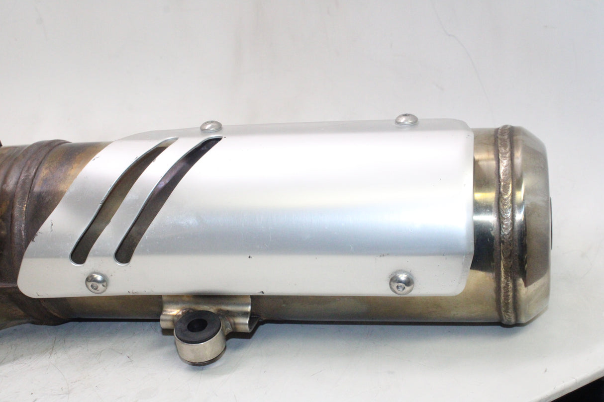 2015 Suzuki DR650SE OEM EXHAUST PIPE MUFFLER SLIP ON CAN SILENCER