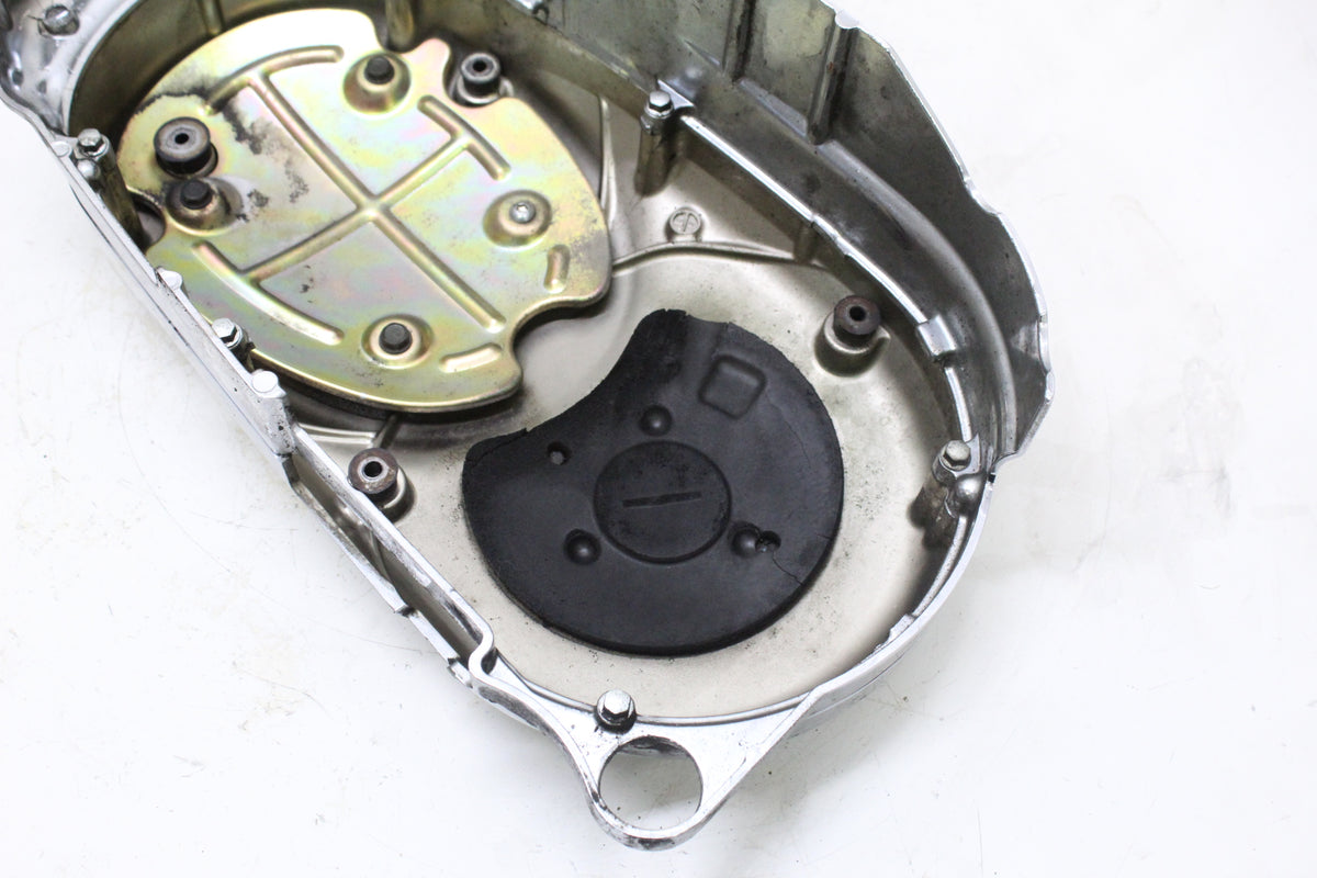2005 KAWASAKI VULCAN 1500 VN1500 OEM LEFT ENGINE CHROME COVER ASSEMBLY