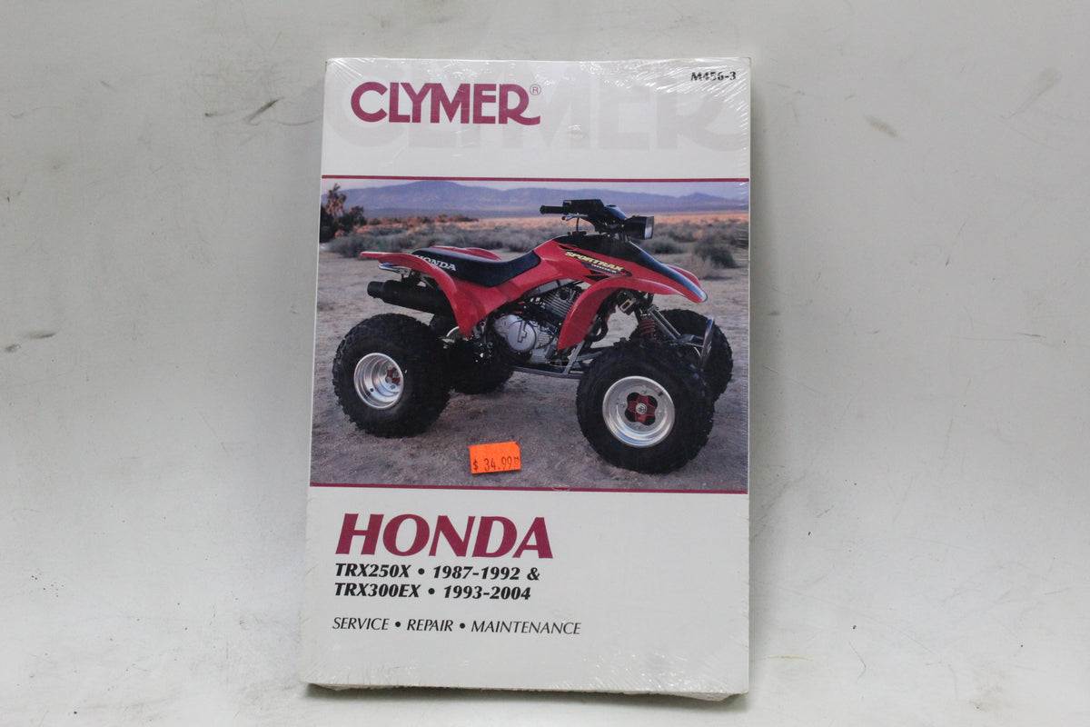 Honda TRX250X 1987-1992 TRX300EX 1993-2004 Clymer Service Repair Manual