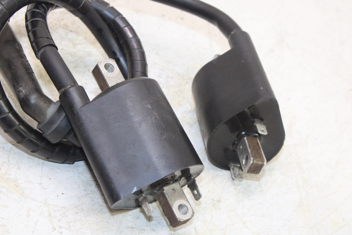 2007 Yamaha V Star 650 OEM IGNITION COILS COIL SPARK PLUG CAPS